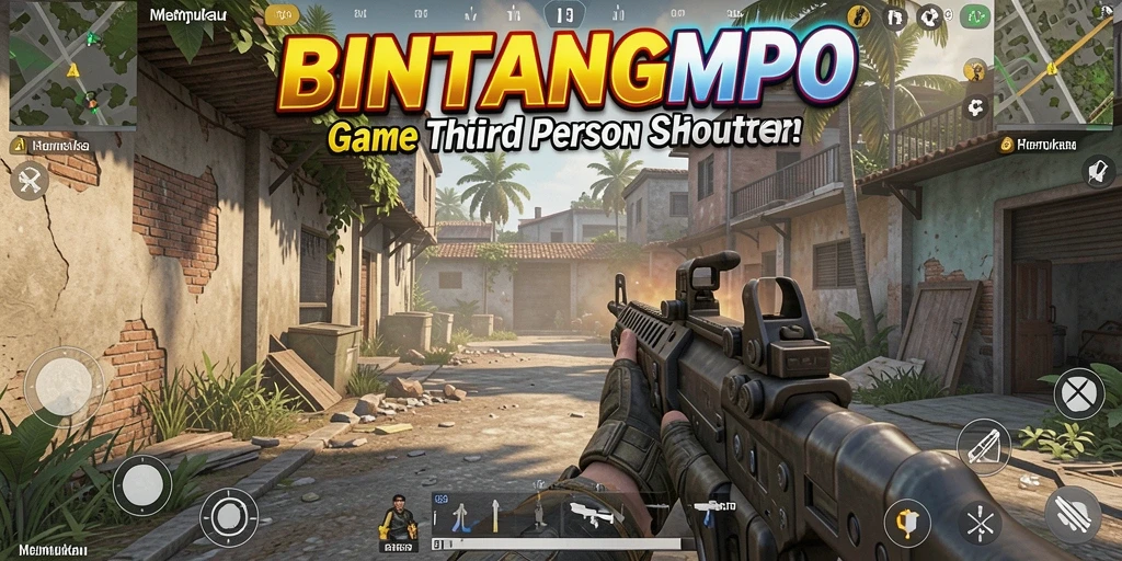 Tampilan seru gameplay BINTANGMPO dalam pertempuran yang menegangkan.