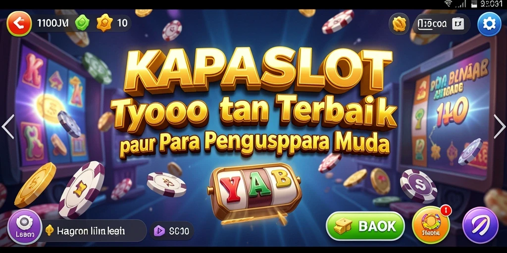 Tampilan gameplay KAPALSLOT yang menggambarkan keseruan bisnis Tycoon.